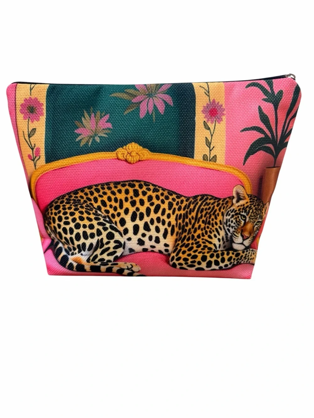 Vintage Makeup Retro bag .